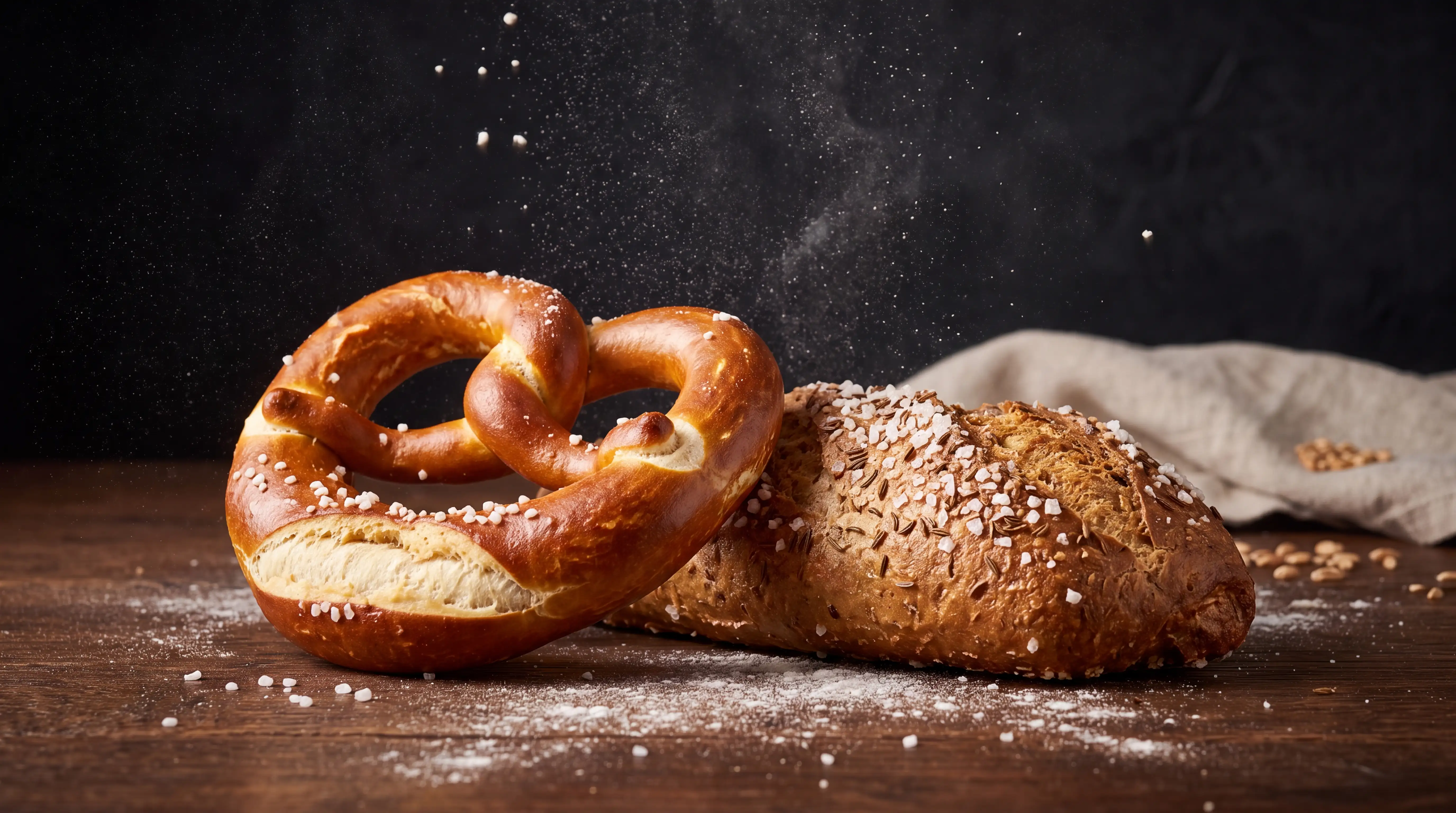Frische Laugenbrezel aus der Kurvenbeck-Backstube